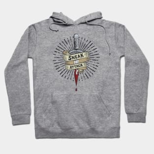 Sneak Attack Dagger Vintage Hoodie